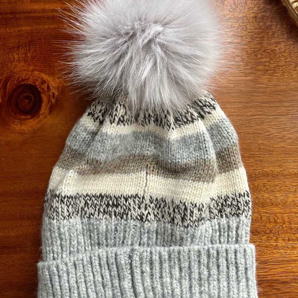 LOFT Striped Beanie